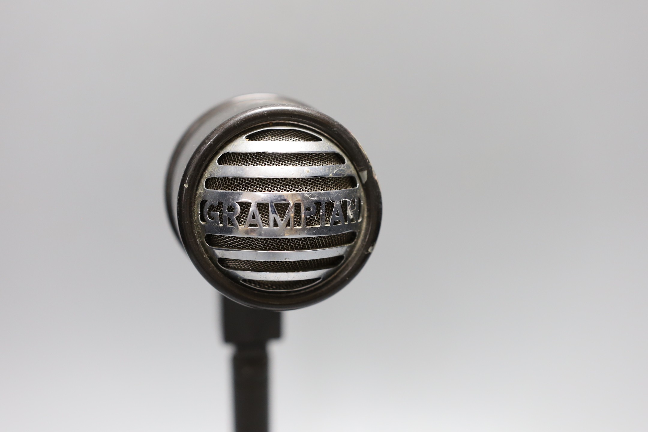 A Grampian vintage microphone. 28cm tall